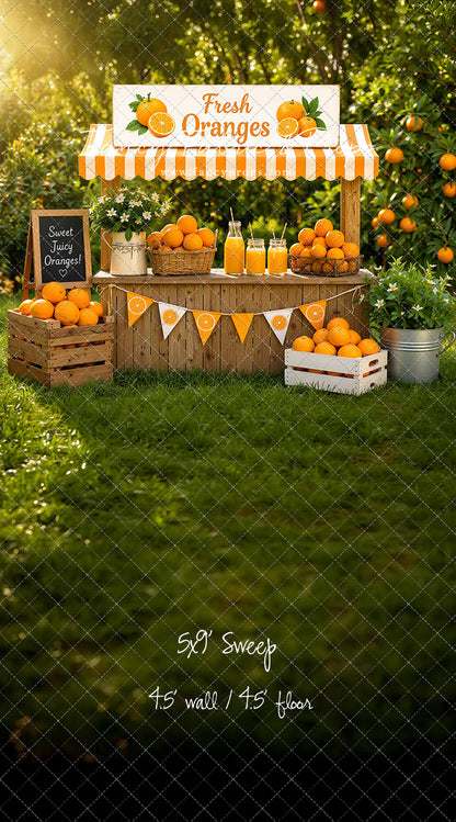 Sunshine Orange Stand - With Sweep Option