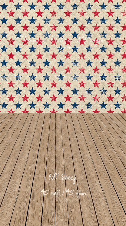 Americana Charm - With Beryl Wood Floor Sweep Option