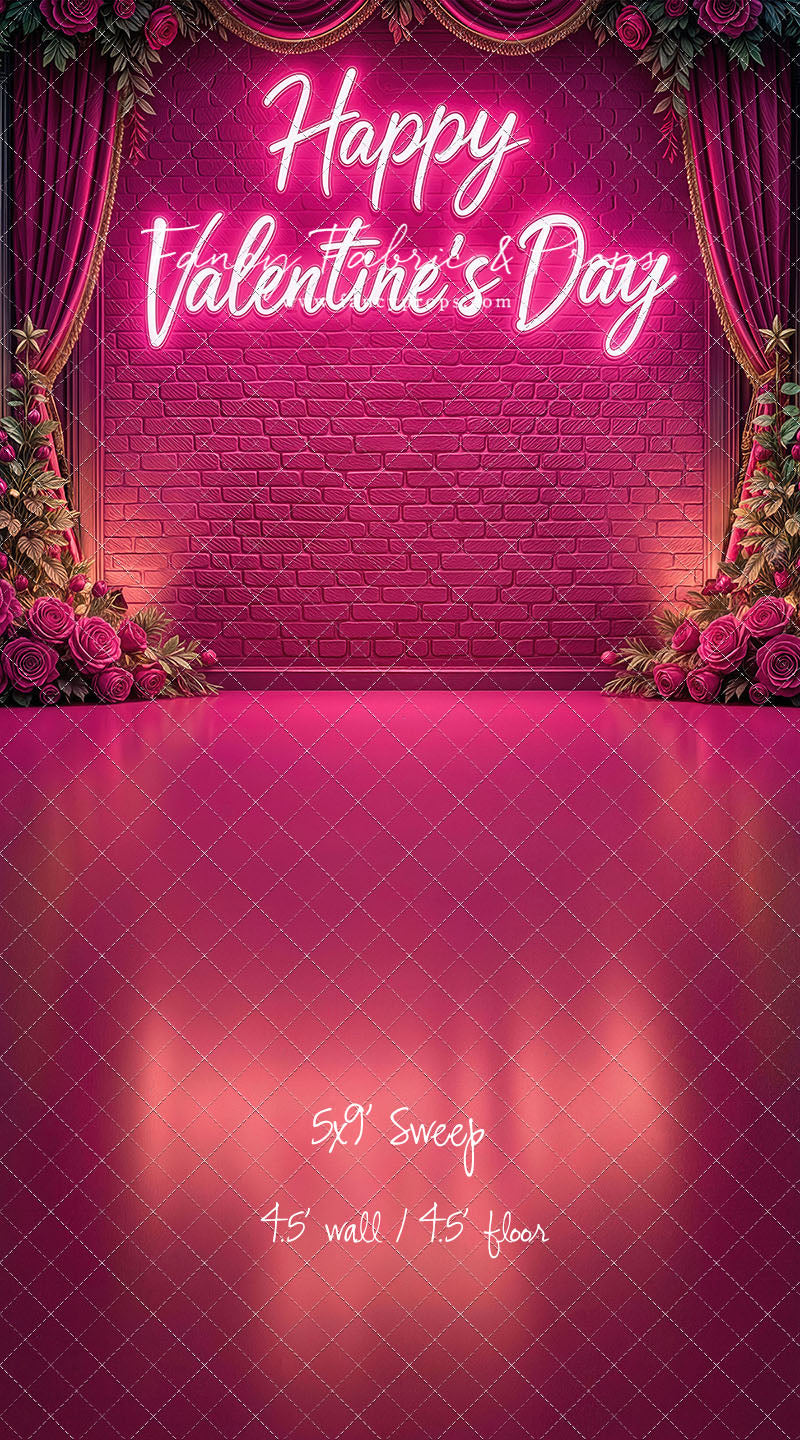 Sweetheart Glow Wall - With Sweep Option