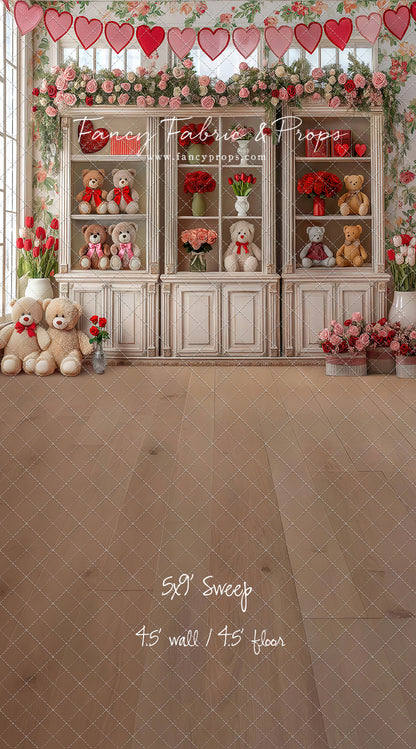 Teddy's Sweetheart Corner - With Sweep Option