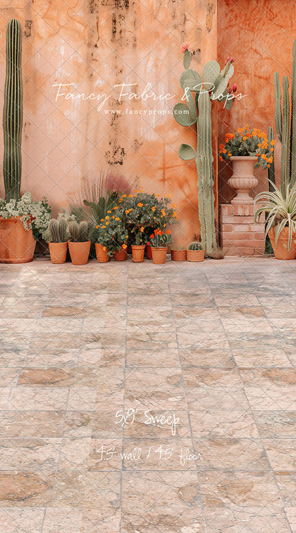 Terracotta Garden Wall - With Sweep Option