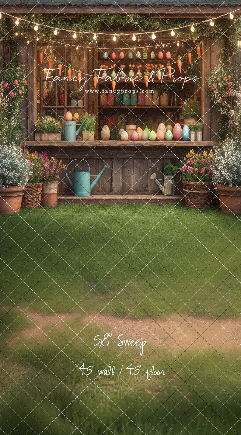 The Easter Garden Shop - With Sweep Option