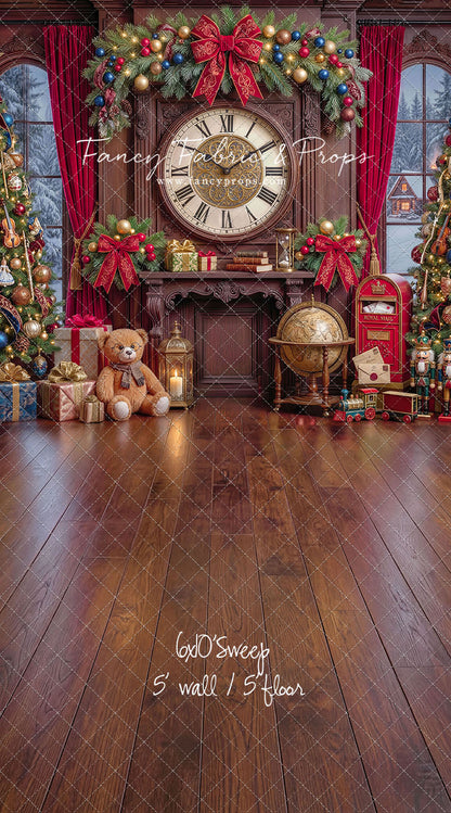 The Grand Christmas Clock - with Sweep Option
