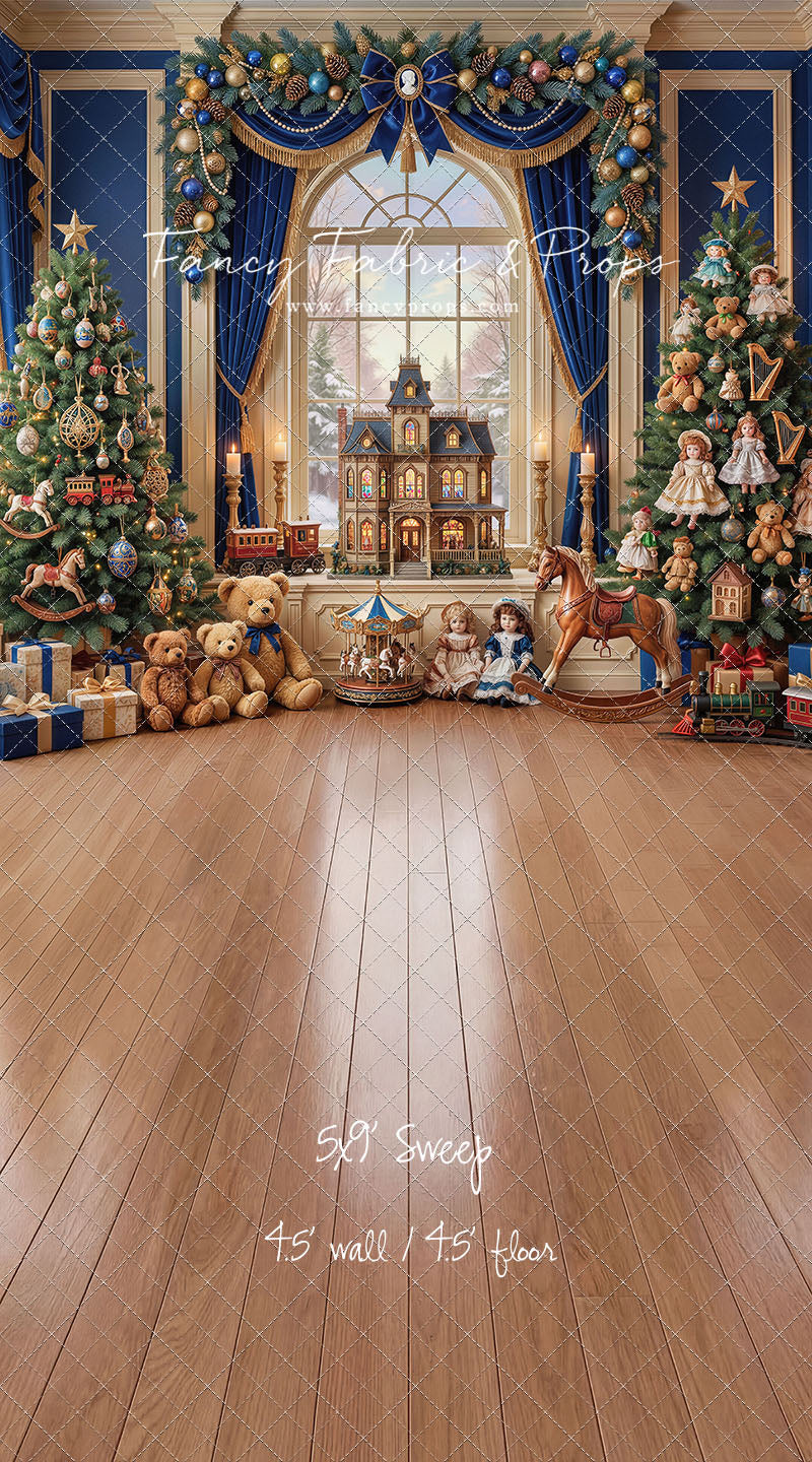 The Holiday Dollhouse Room - with Sweep Option