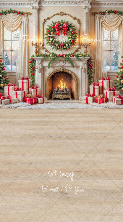The Ivory Noel Parlor - with Sweep Option