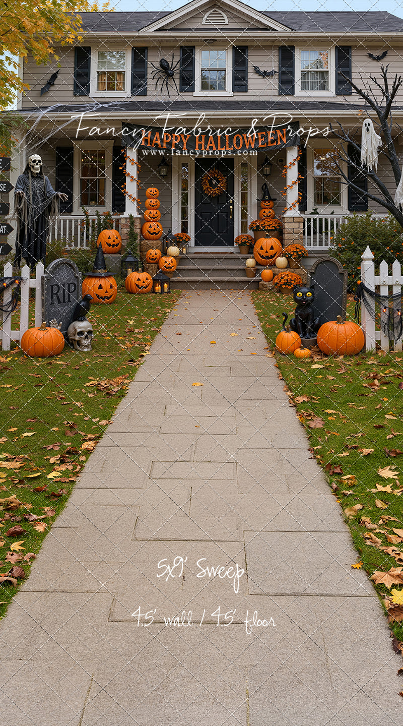 Trick or Treat Stop - With Sweep Option