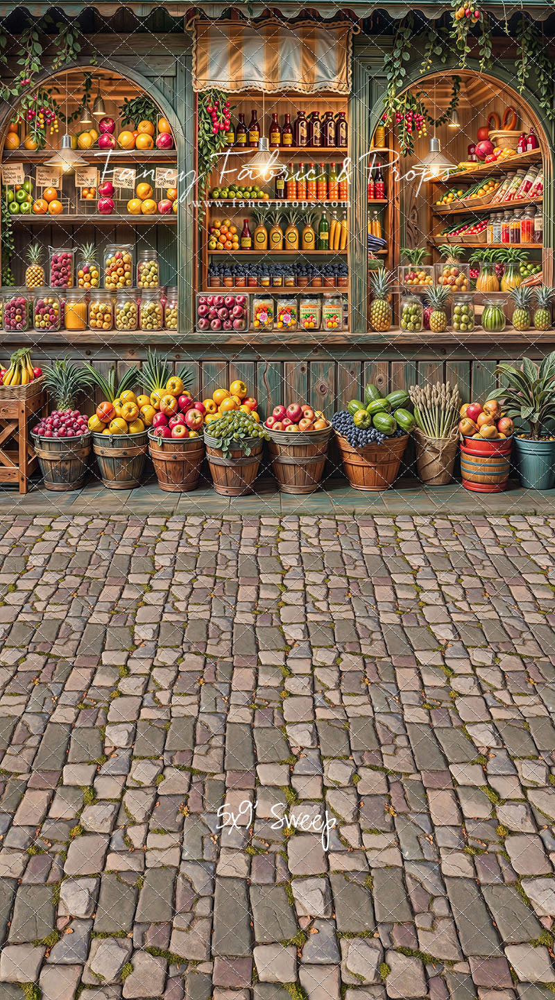 Tropical Fruit Market - With Sweep Option