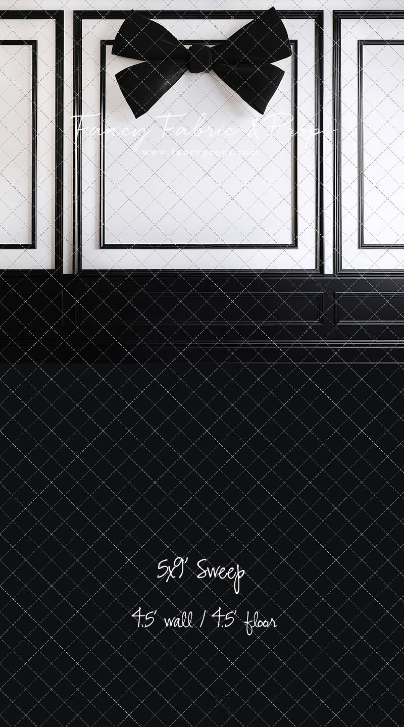 Uptown Chic - Black Floor - With Sweep Option