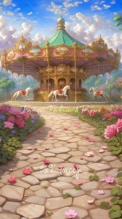 Victorian Elegance Carousel - With Sweep Option