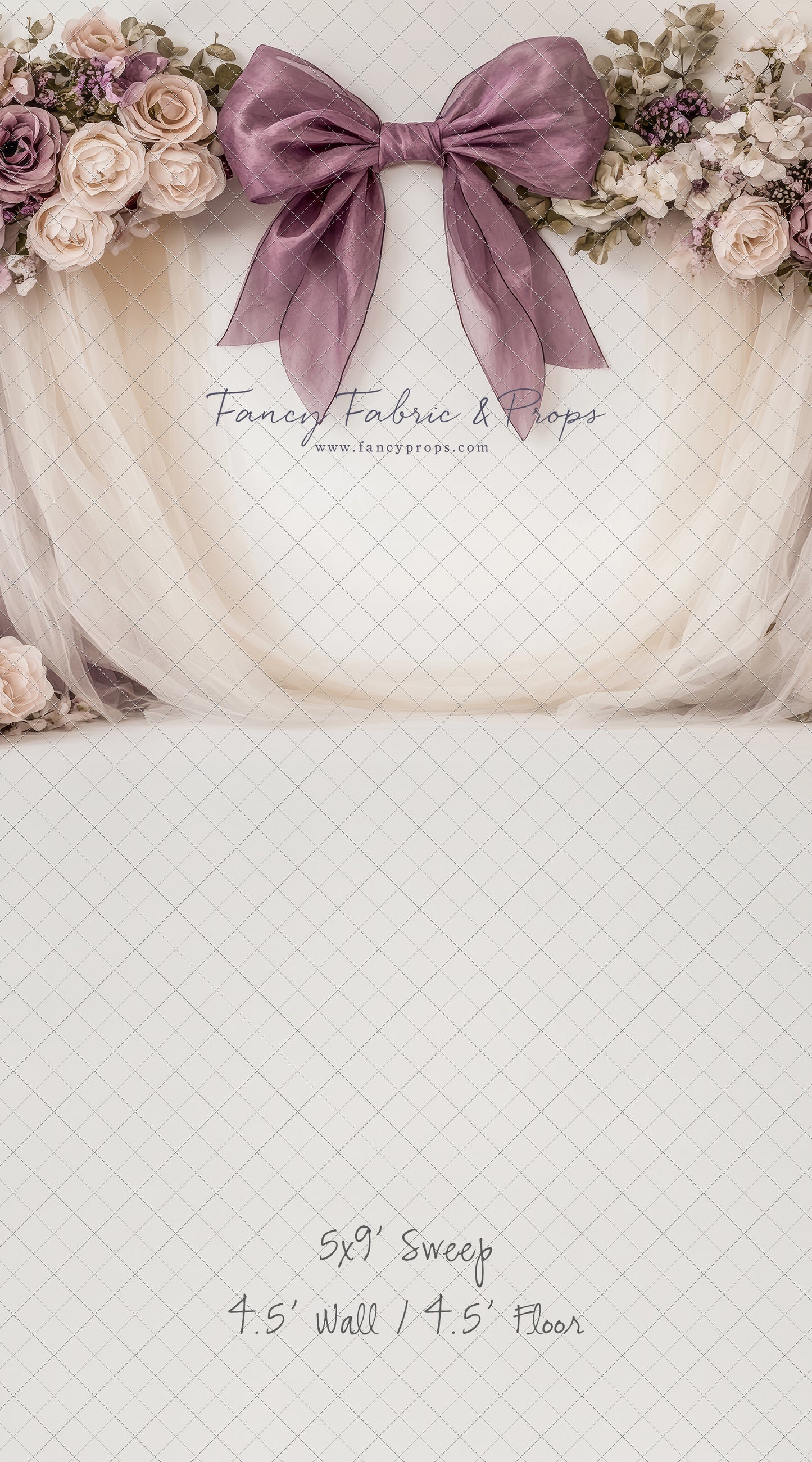 Violet Rose Cashmere - With Sweep Option