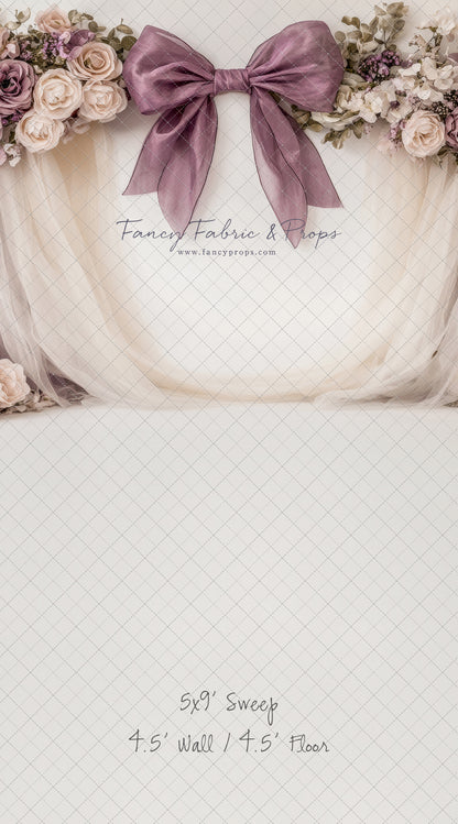 Violet Rose Cashmere - With Sweep Option