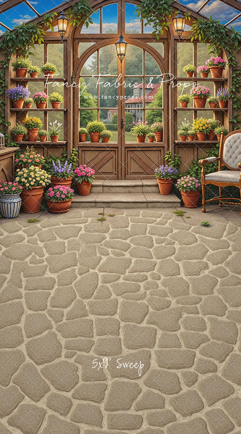 Vivid Blooming Greenhouse - With Sweep Option