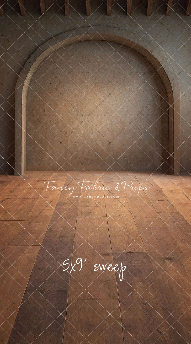 Warm Amber Alcove - No Lights - With Sweep Option