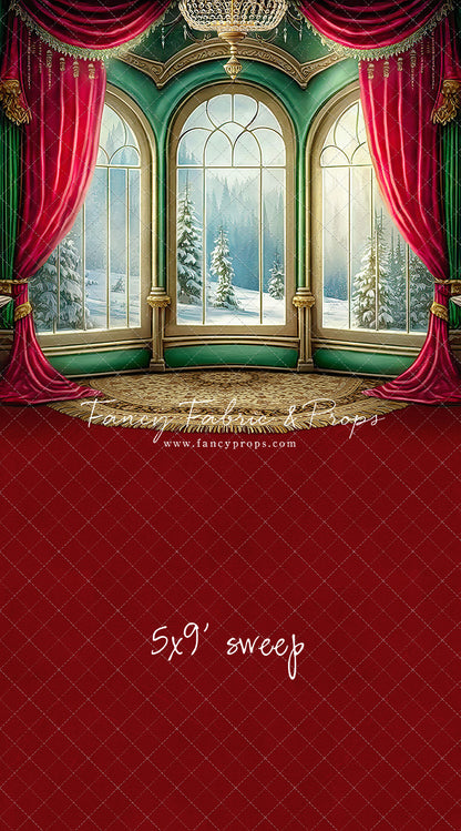 Warm Loving Holiday - Red Carpet Option - with Sweep Option