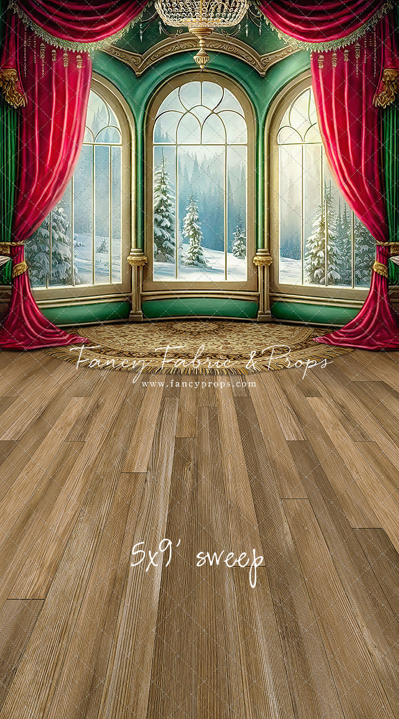 Warm Loving Holiday - Wood Floor Option - with Sweep Option