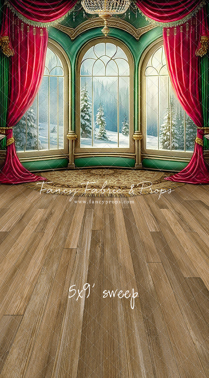 Warm Loving Holiday - Wood Floor Option - with Sweep Option
