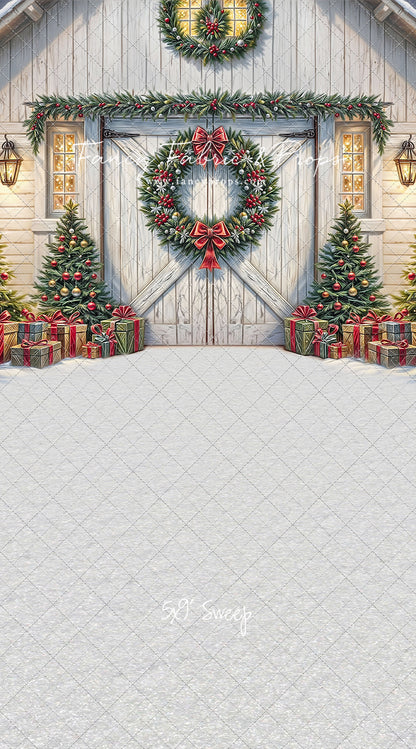 Winter Welcome Barn - with Sweep Option