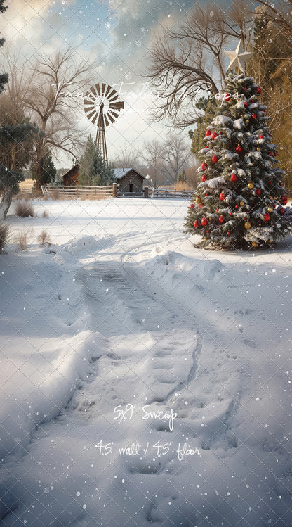 Winter Windmill Farm - with Sweep Option