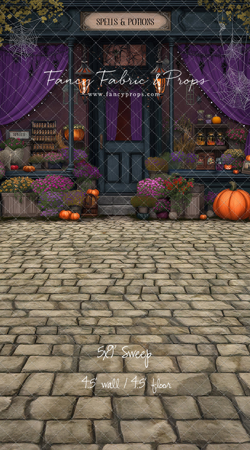 Witch's Hollow Mercantile - With Sweep Option