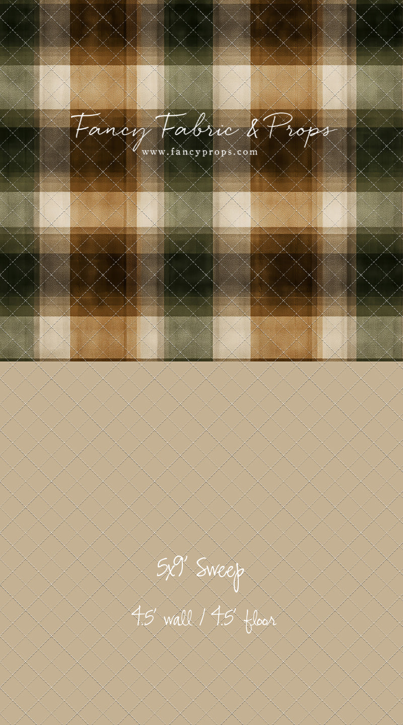 Woodland Plaid - With Sweep Option