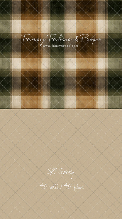Woodland Plaid - With Sweep Option