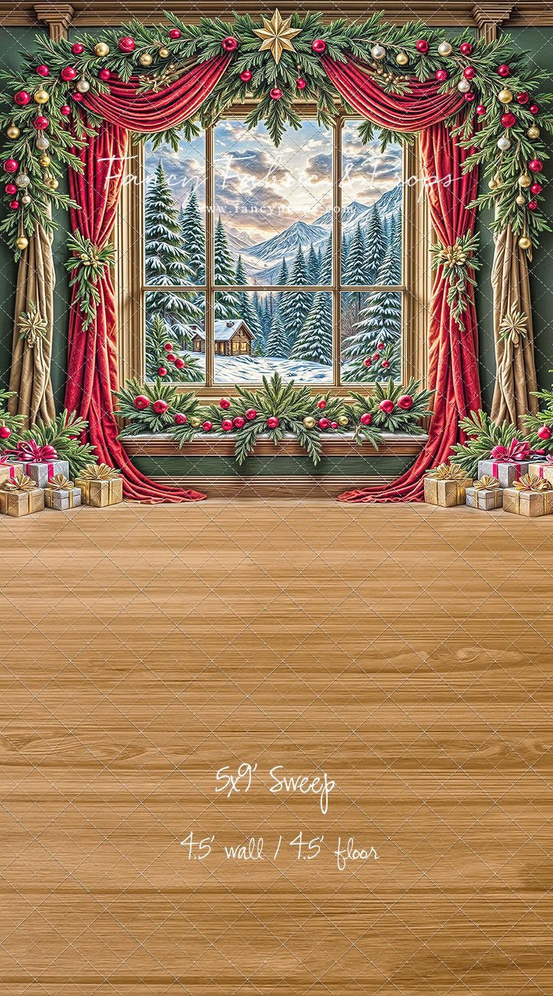 Yuletide Bloom View - with Sweep Option