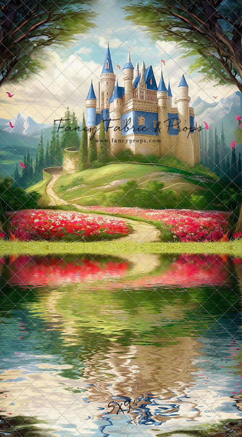 Royal Castle - Blue with Water- With Sweep Option