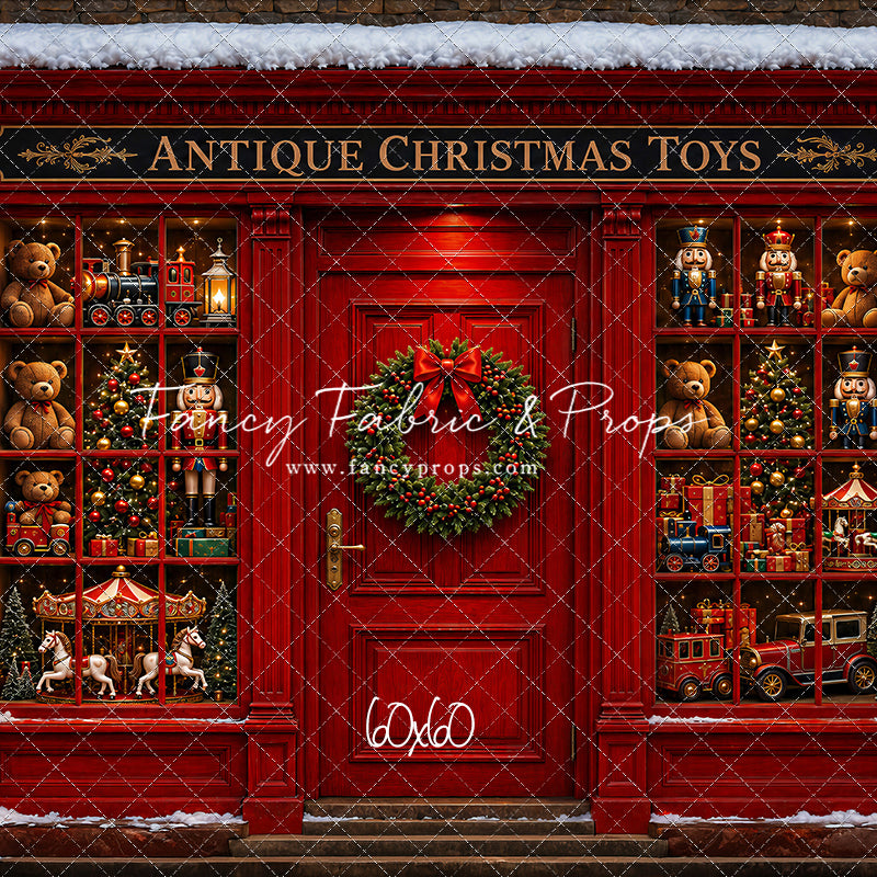 Antique Christmas Toy Store - with Sweep Option