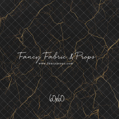 Black & Gold Marble - Floor