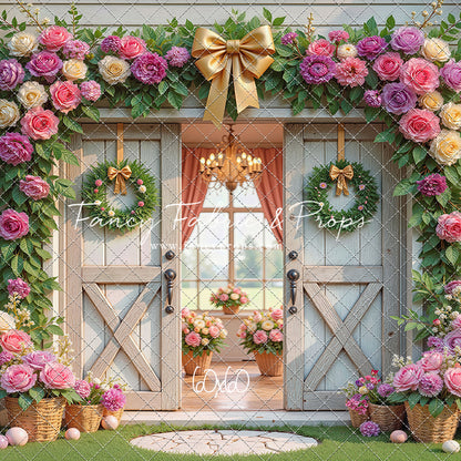 Blooming Bunny Barn - With Sweep Option