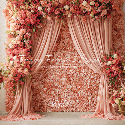 Blooming Flower Wall - With Sweep Option