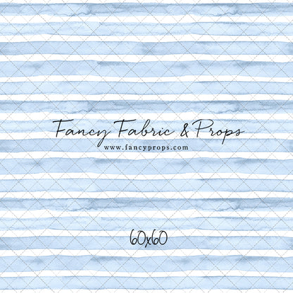 Blue Watercolor Stripes