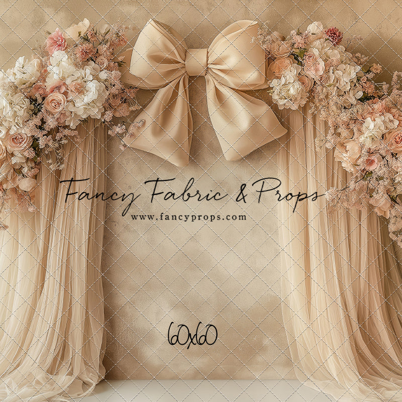 Blush Bow Harmony  - With Sweep Option