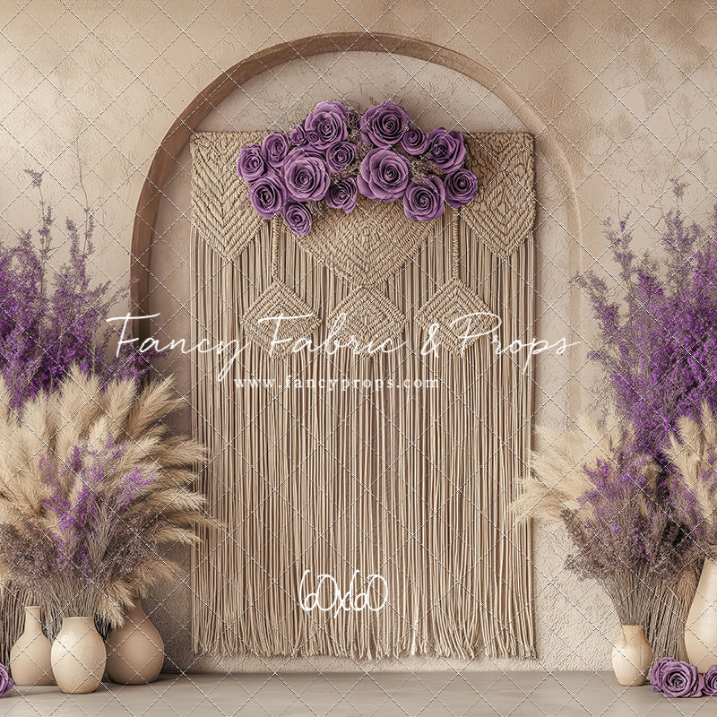 Bohemian Lavender Rose - With Sweep Option