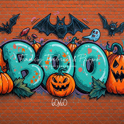 Boo Crew Graffiti Wall - With Sweep Option