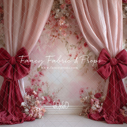 Bowtied Valentine - With Sweep Option