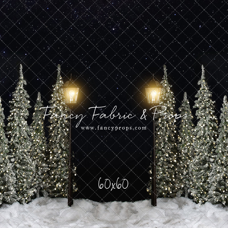 Christmas Forest Path