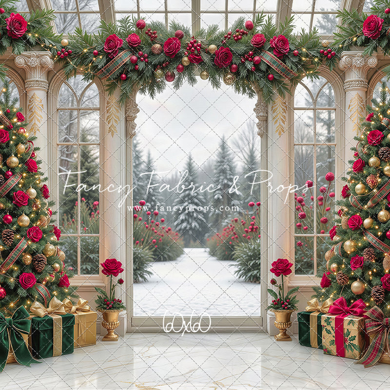 Christmas Rose Gala - with Sweep Option