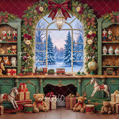 Christmas Toy Cabinet - with Sweep Option