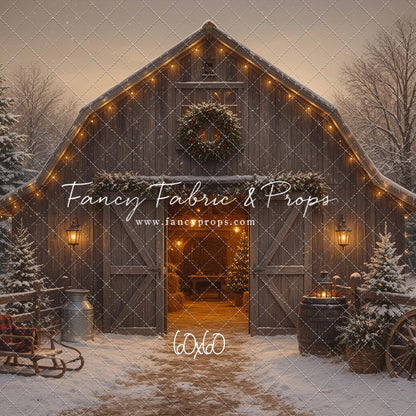 Christmas In The Timber Barn - with Sweep Option