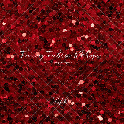 Chunky Red Sequins