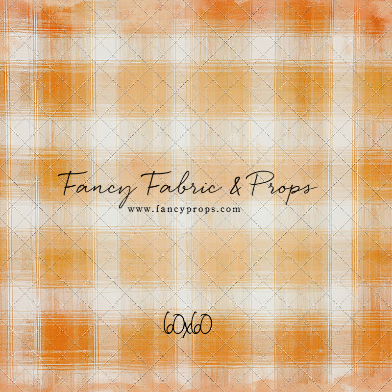 Citrus Tartan- With Sweep Option