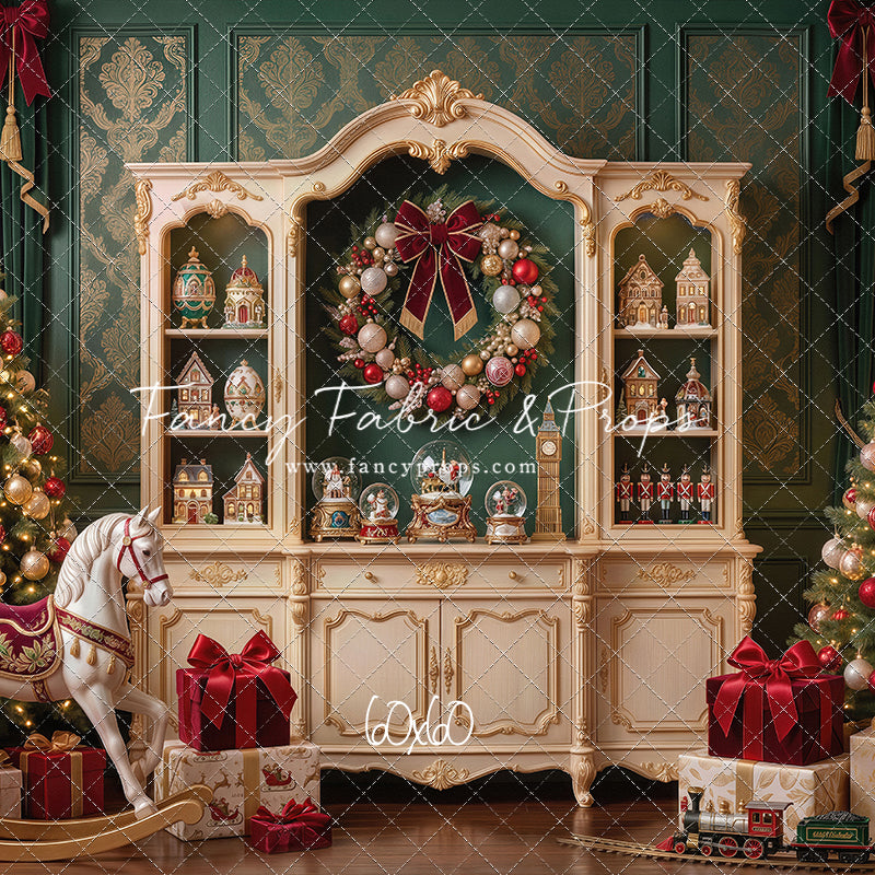 Classic Christmas Cabinet - With Sweep Option