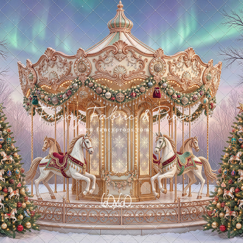 Classic Christmas Carousel - With Sweep Option