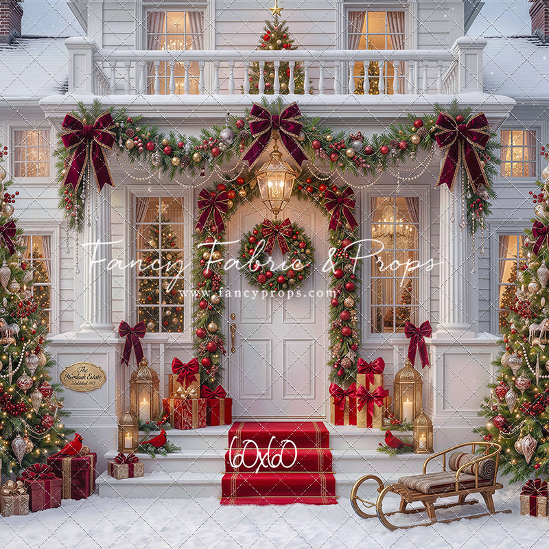 Classic Christmas House - With Sweep Option
