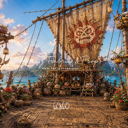 Coconut Pirate Voyage - With Sweep Option