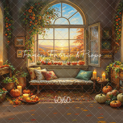 Cozy Harvest Nook - With Sweep Option