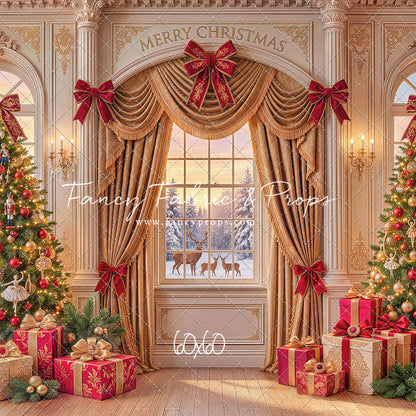 Deer Christmas - with Sweep Option