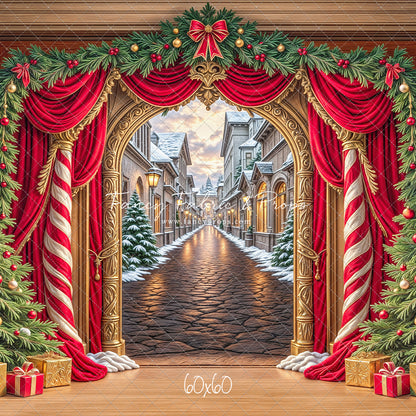 Enchanted Village Entry - with Sweep Option