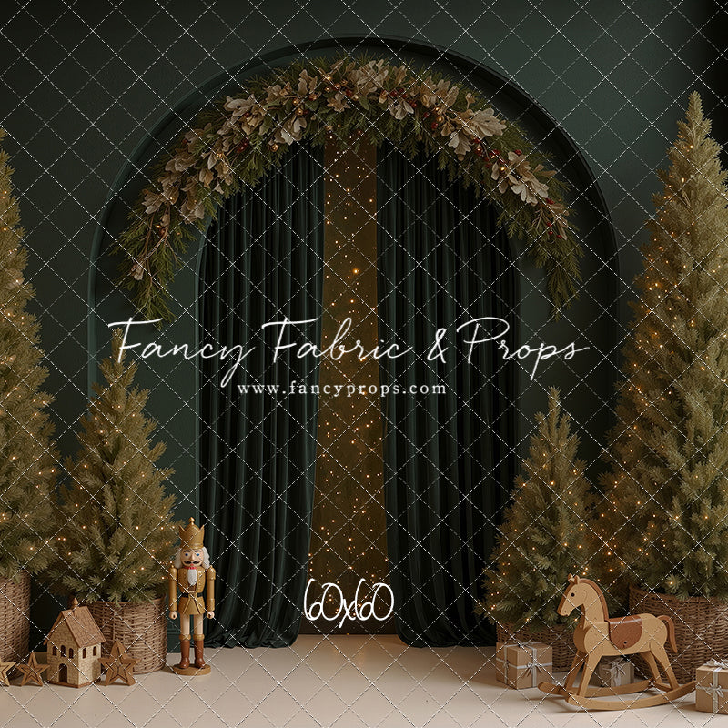 Emerald Christmas Arch - With Sweep Option